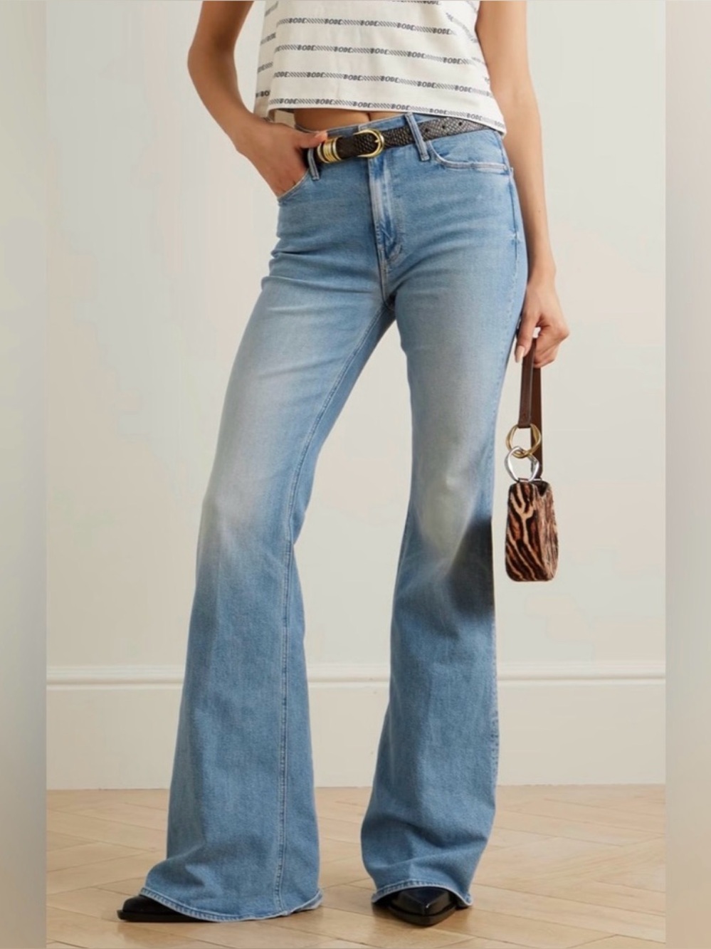 MOTHER Doozy Jeans in Horseback to Quarterback 28